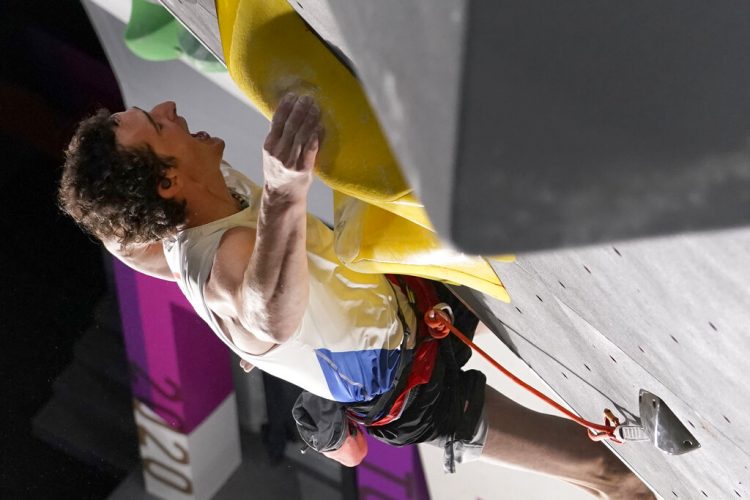 'Uuuh-aaah!' Sport climbing's Ondra screams his way to top